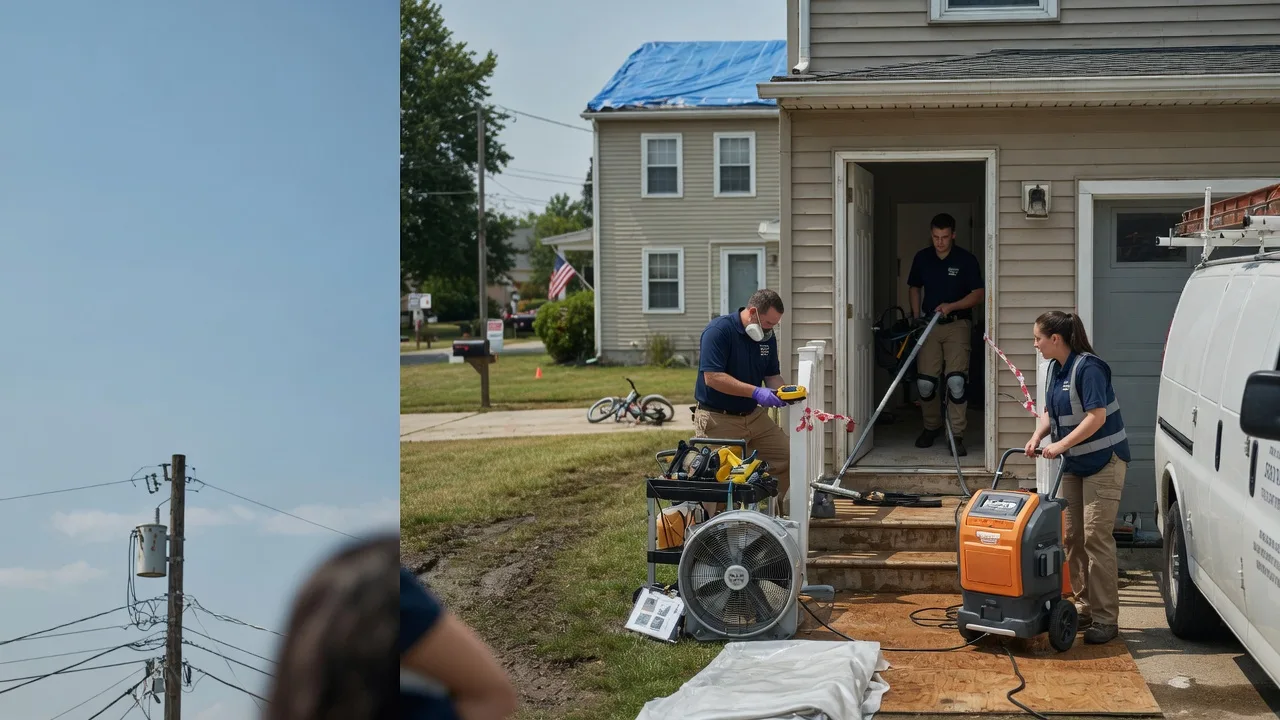 Water Damage Repair in Bomont, WV near me